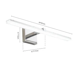 Modern Dimmable LED Bathroom Vanity Wall Sconce