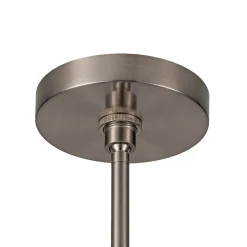 Modern Fabric Conical Drum Cage Pendant Light