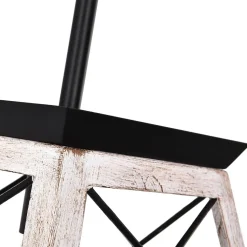 Modern Farmhouse Geometric Lantern Pendant Light