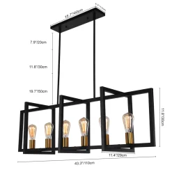Modern Farmhouse Kitchen Island Lighting