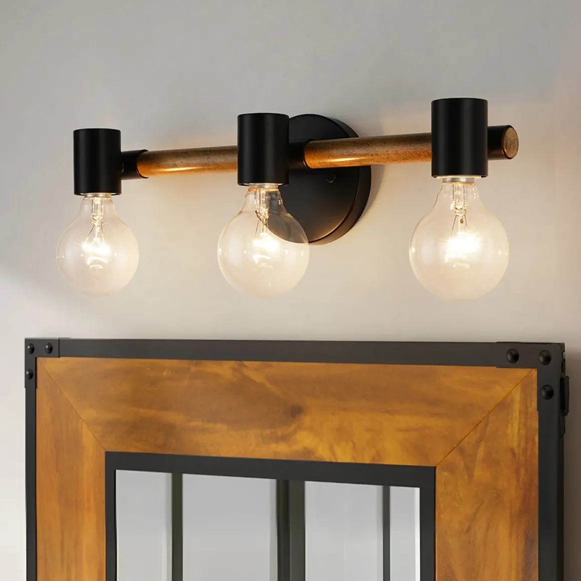 Modern Farmhouse 3-Light Vanity Wall Sconce