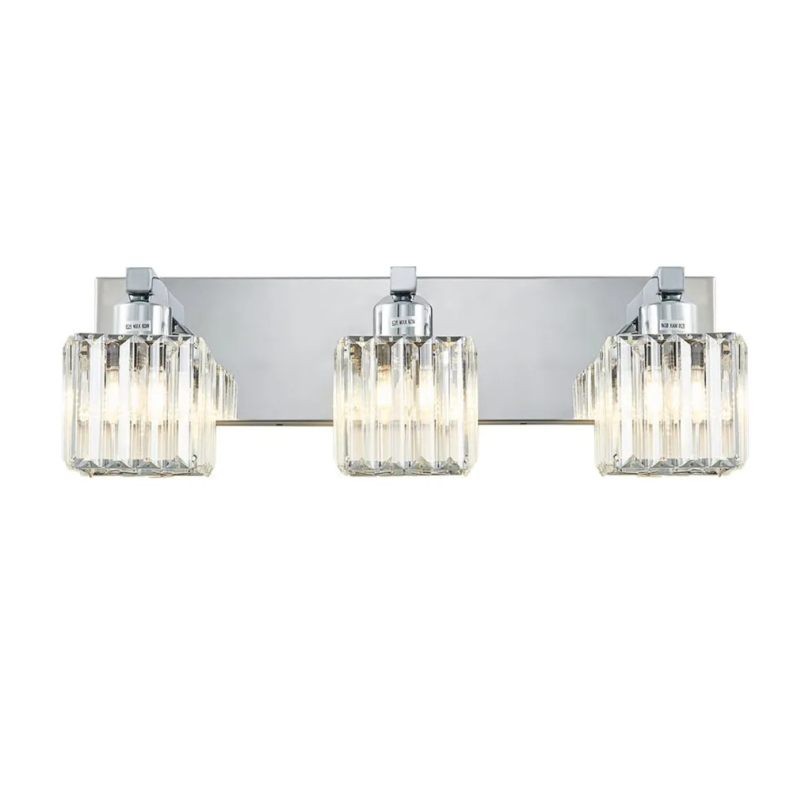 Modern Glam Crystal Bathroom Vanity Wall Lamp
