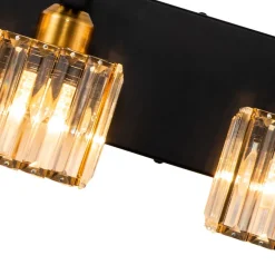 Modern Glam Crystal Bathroom Vanity Wall Lamp