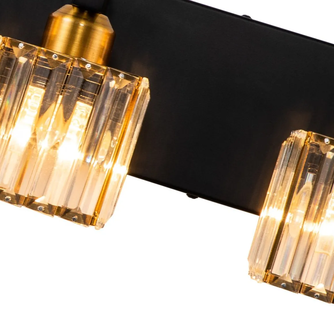 Modern Glam Crystal Bathroom Vanity Wall Lamp