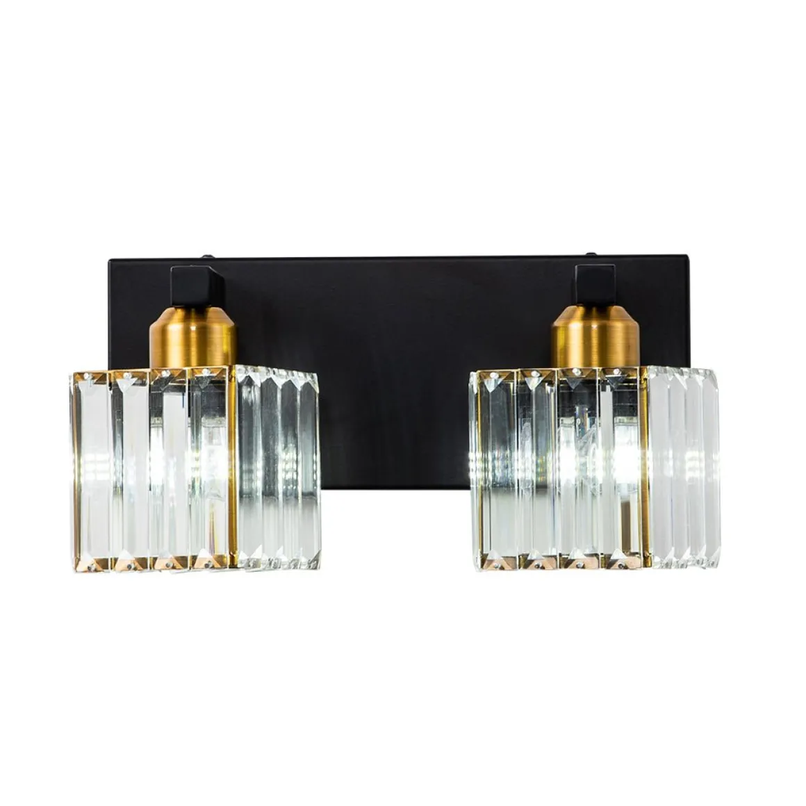 Modern Glam Crystal Bathroom Vanity Wall Lamp