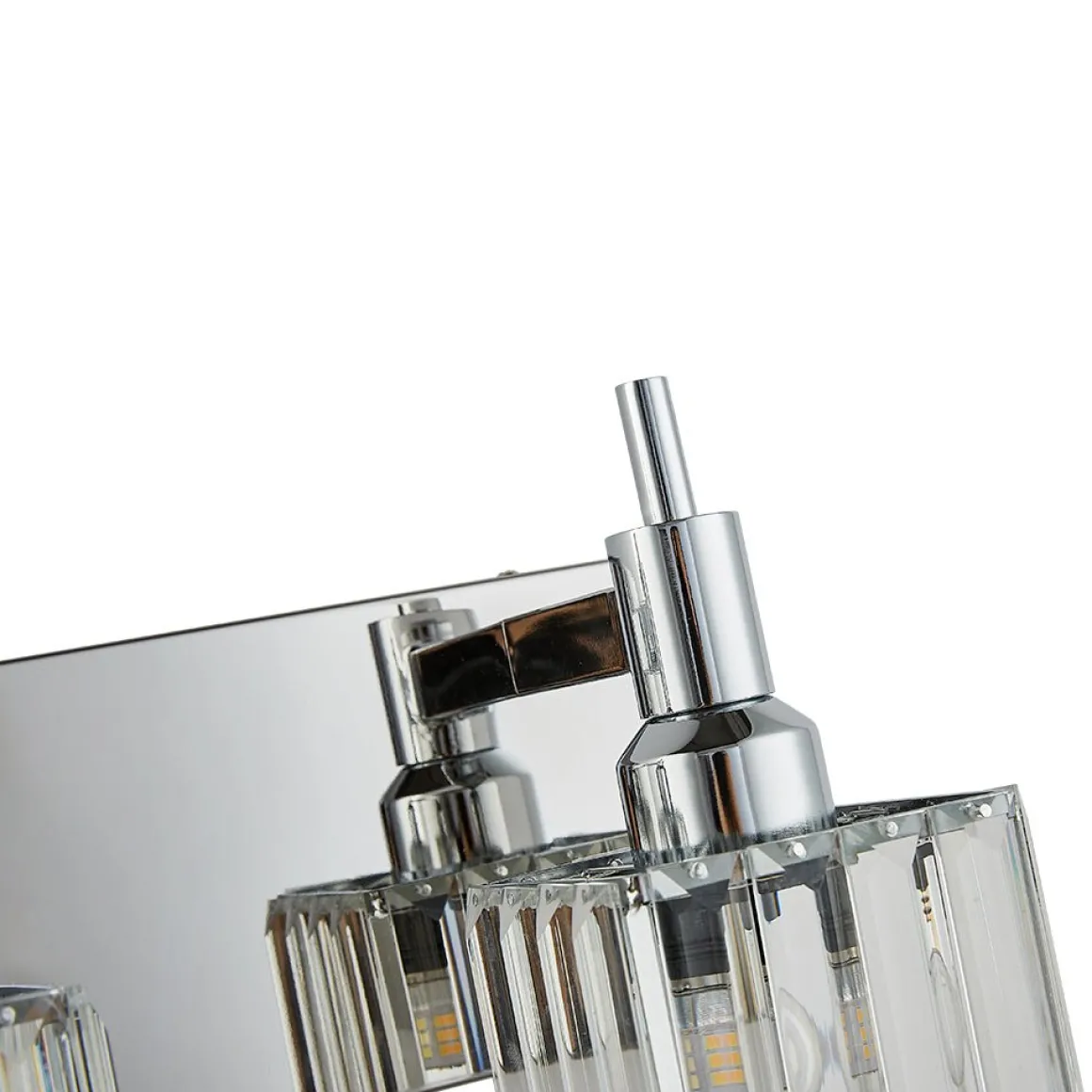Modern Glam Crystal Bathroom Vanity Light