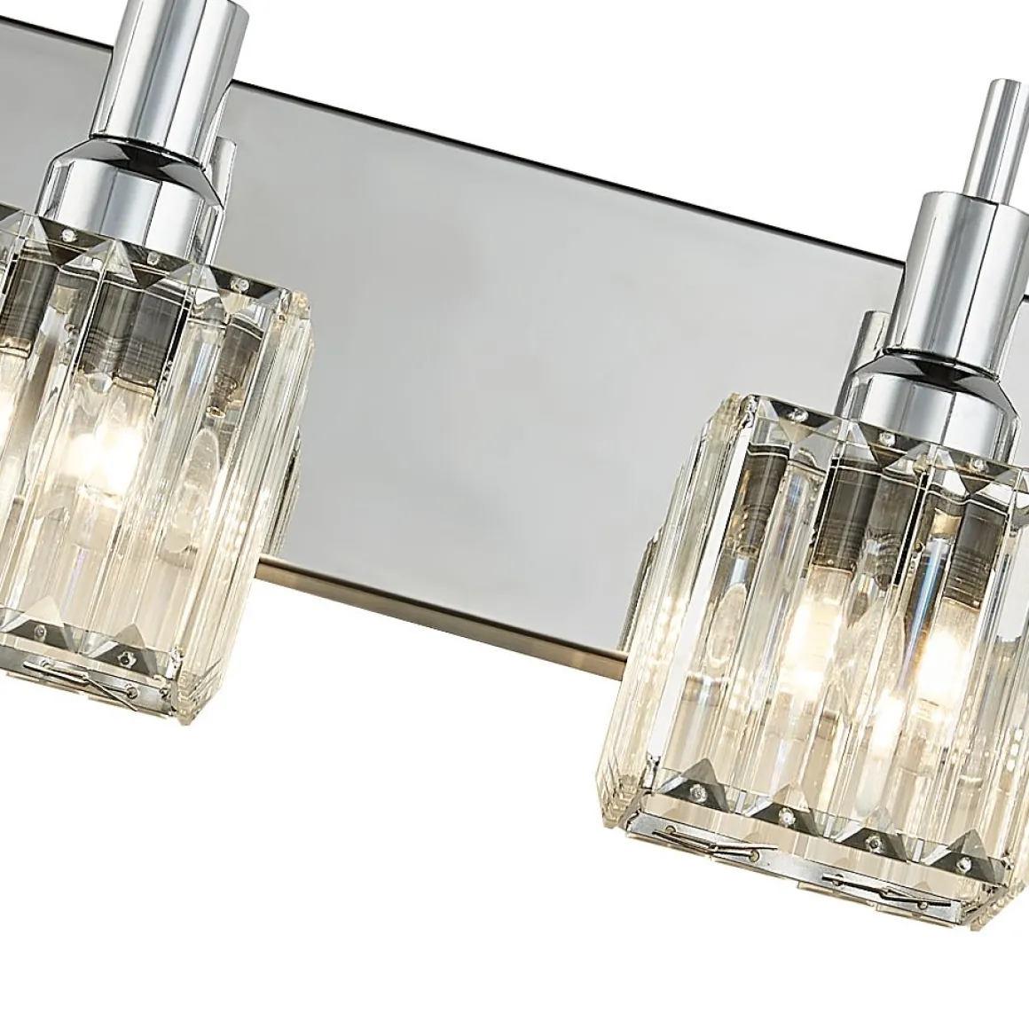 Modern Glam Crystal Bathroom Vanity Light