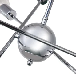 Modern Globe Linear Sputnik Chandelier