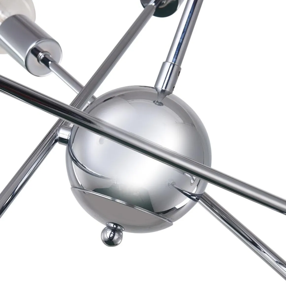 Modern Globe Linear Sputnik Chandelier