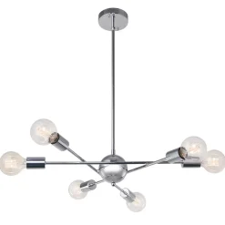 Modern Globe Linear Sputnik Chandelier