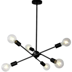 Modern Globe Linear Sputnik Chandelier