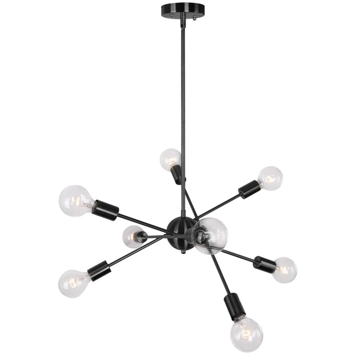 Modern Globe Linear Sputnik Chandelier