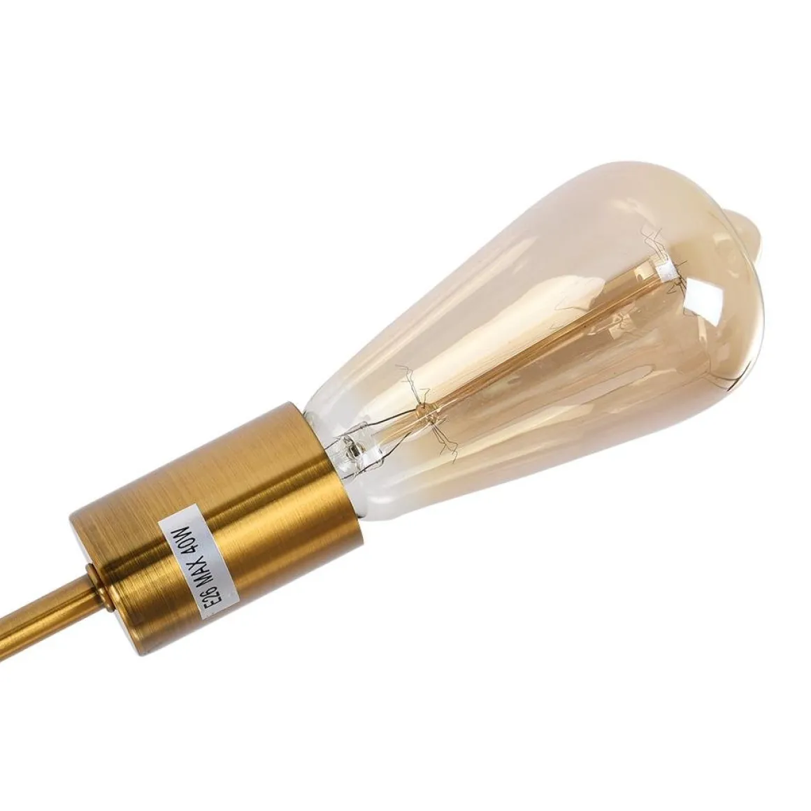 Modern Industrial Semi Flush Sputnik Light