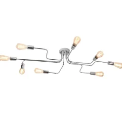 Modern Industrial Semi Flush Sputnik Light