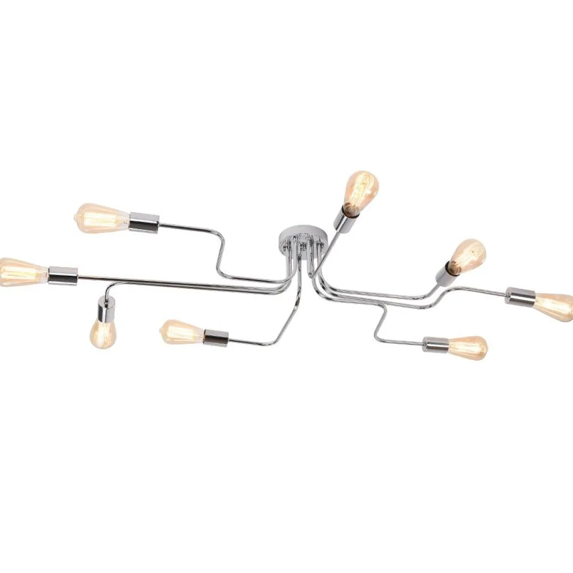 Modern Industrial Semi Flush Sputnik Light