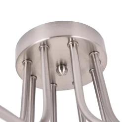 Modern Industrial Semi Flush Sputnik Light