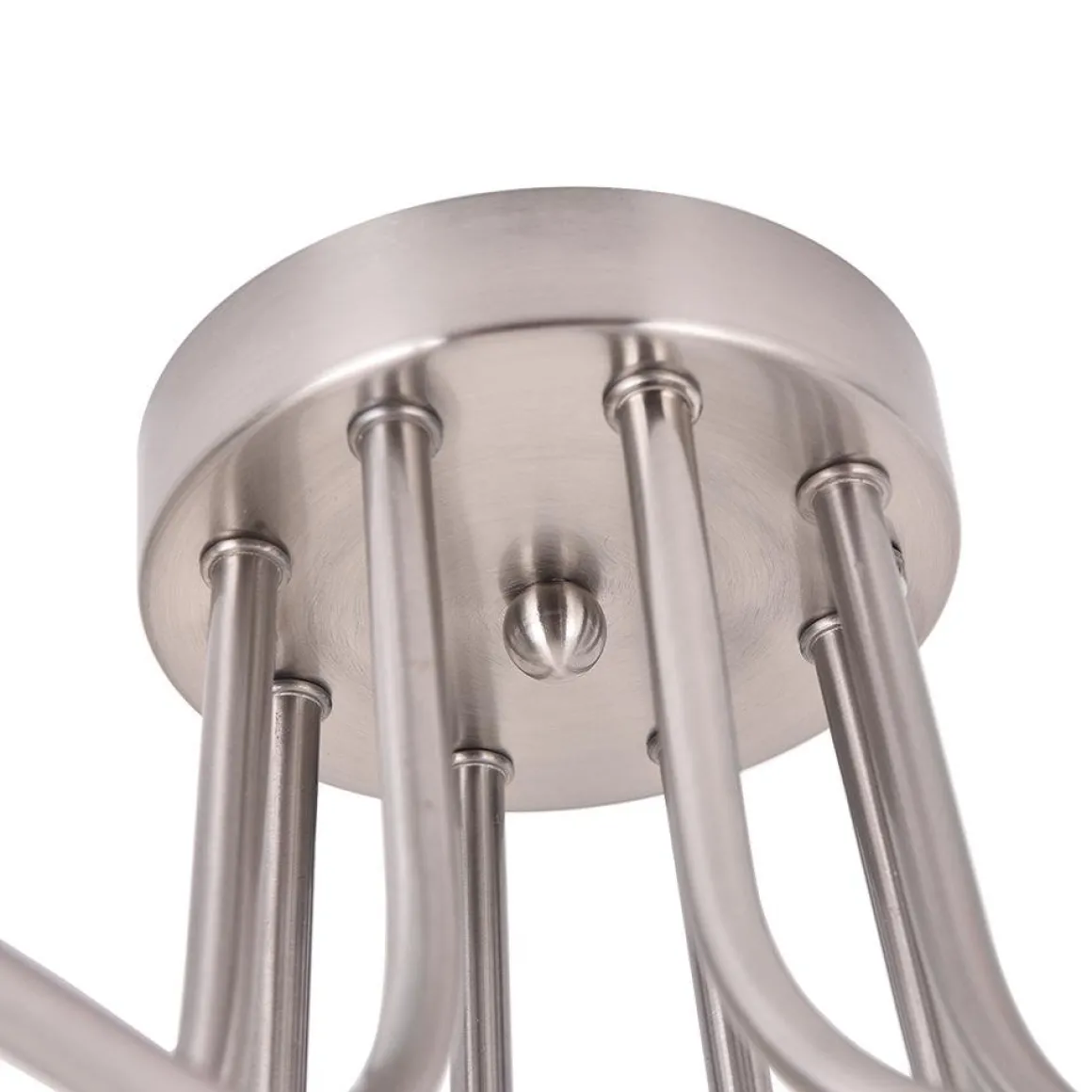 Modern Industrial Semi Flush Sputnik Light