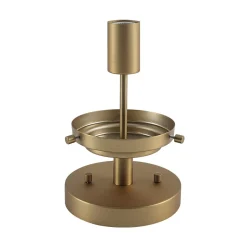 Modern 1-Light Clear Ribbed Glass Globe Semi Flush Mount