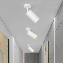 Modern 1-Light GU10 Adjustable Ceiling Spot Light Track Light