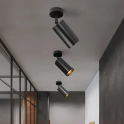 Modern 1-Light GU10 Adjustable Ceiling Spot Light Track Light
