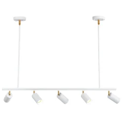 Modern 5-light Island Linear Track Light