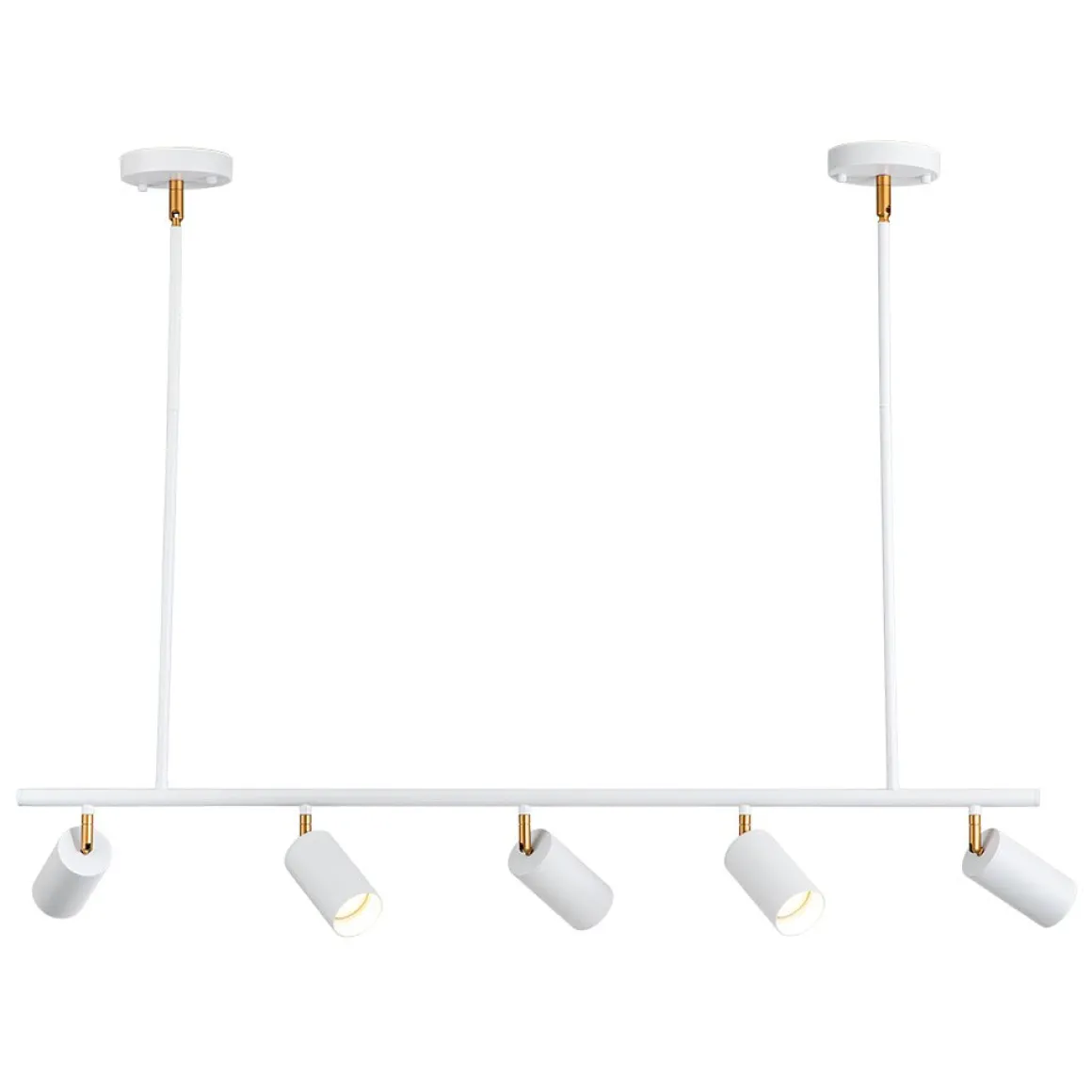 Modern 5-light Island Linear Track Light
