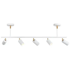 Modern 5-light Island Linear Track Light