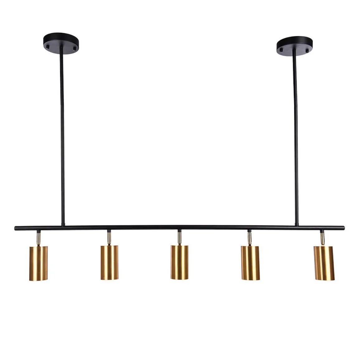 Modern 5-light Island Linear Track Light
