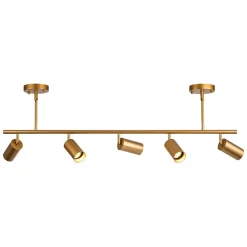 Modern 5-light Island Linear Track Light