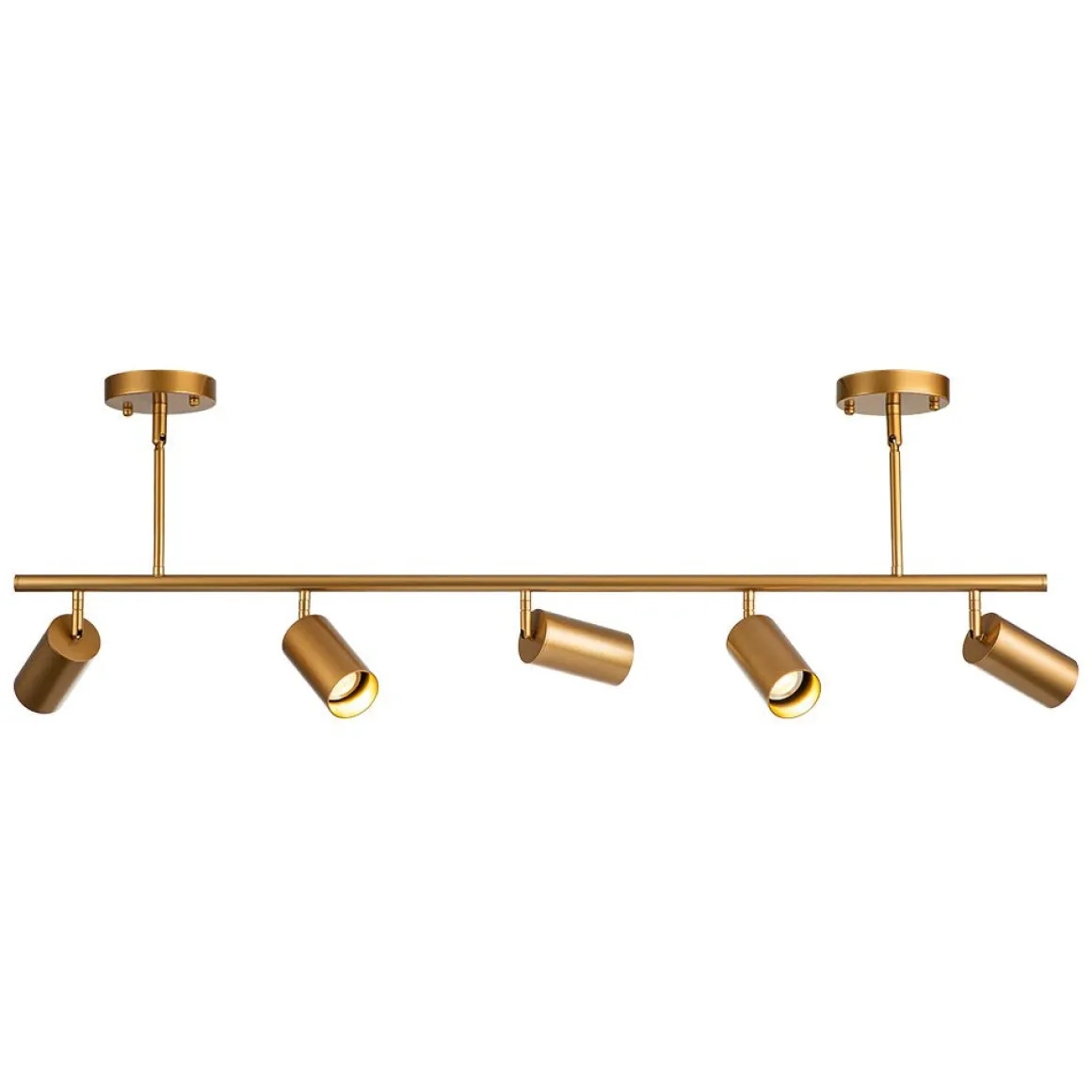 Modern 5-light Island Linear Track Light