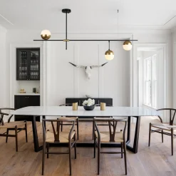 Modern 3-light Linear Island Lighting