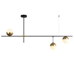 Modern 3-light Linear Island Lighting