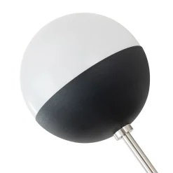 Modern 2-Light Opal Glass Globe Wall Sconce