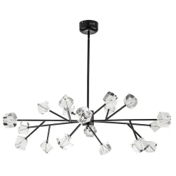 Modern Mid-century Glam Branch Crystal Sputnik Chandelier