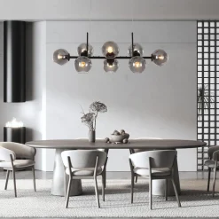 Modern Mid-Century Globe Kitchen Island Pendant Light