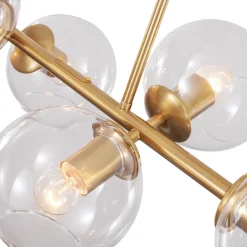 Modern Mid-Century Globe Kitchen Island Pendant Light