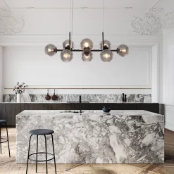 Modern Mid-Century Globe Kitchen Island Pendant Light