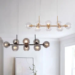 Modern Mid-Century Globe Kitchen Island Pendant Light