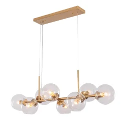 Modern Mid-Century Globe Kitchen Island Pendant Light