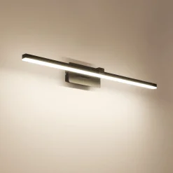 Modern Minimalist LED Linear Bathroom Vanity Light Warm White Wall Sconce