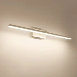 Modern Minimalist LED Linear Bathroom Vanity Light Warm White Wall Sconce