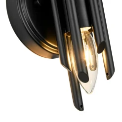 Modern Orchestral Style Trendy Cluster Tube Wall Sconce