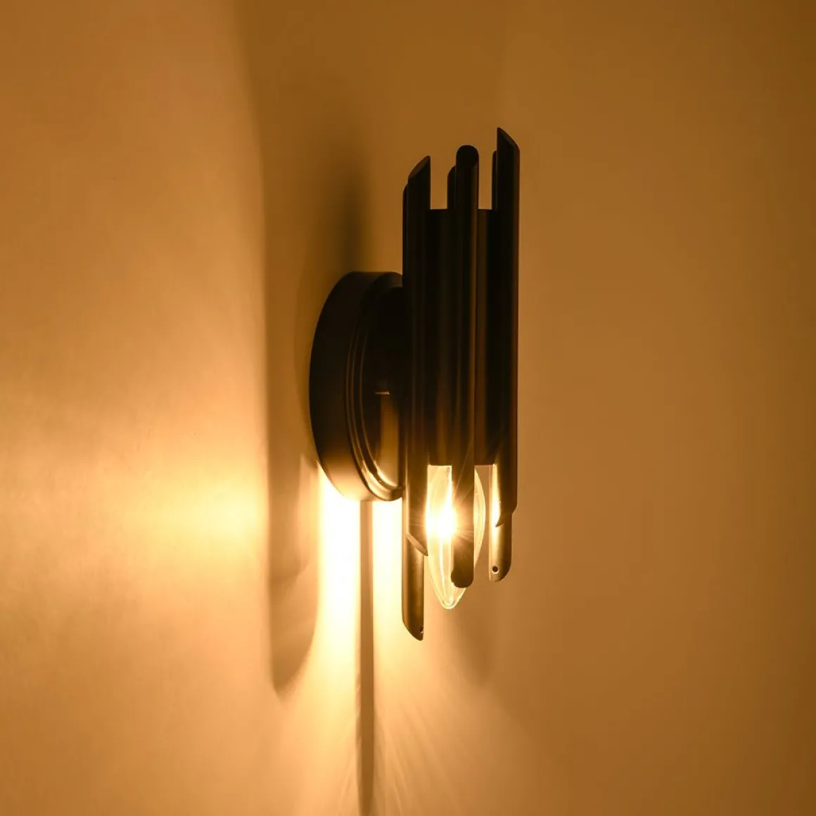 Modern Orchestral Style Trendy Cluster Tube Wall Sconce