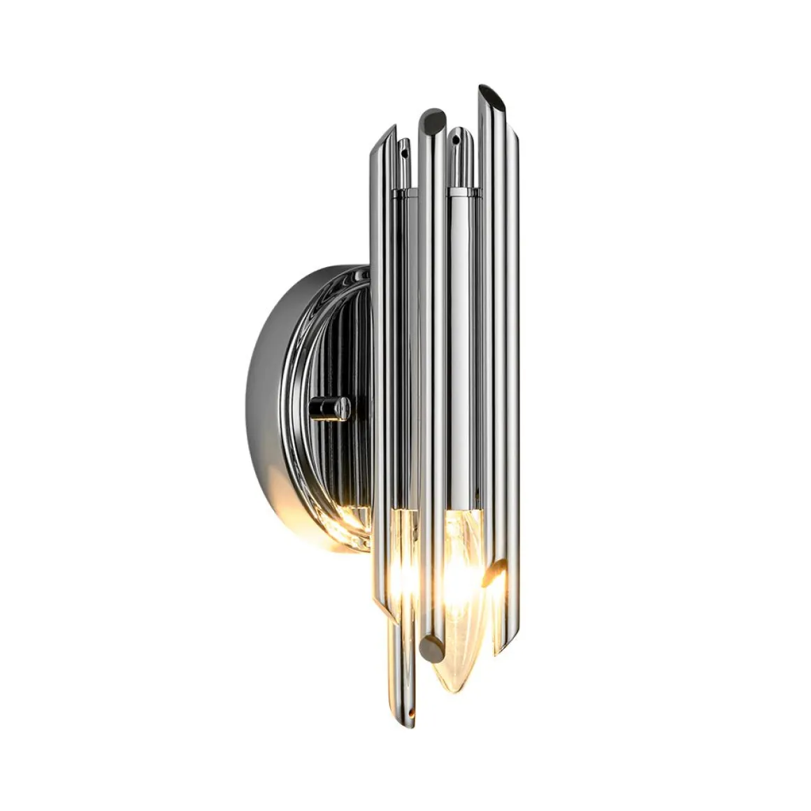 Modern Orchestral Style Trendy Cluster Tube Wall Sconce