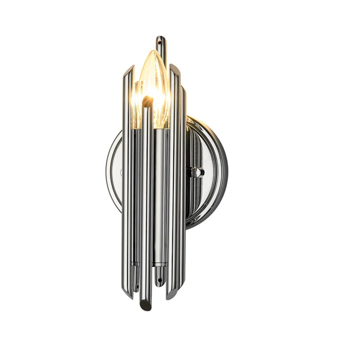 Modern Orchestral Style Trendy Cluster Tube Wall Sconce