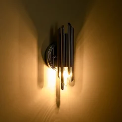 Modern Orchestral Style Trendy Cluster Tube Wall Sconce