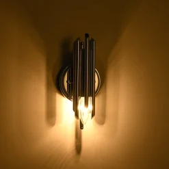 Modern Orchestral Style Trendy Cluster Tube Wall Sconce