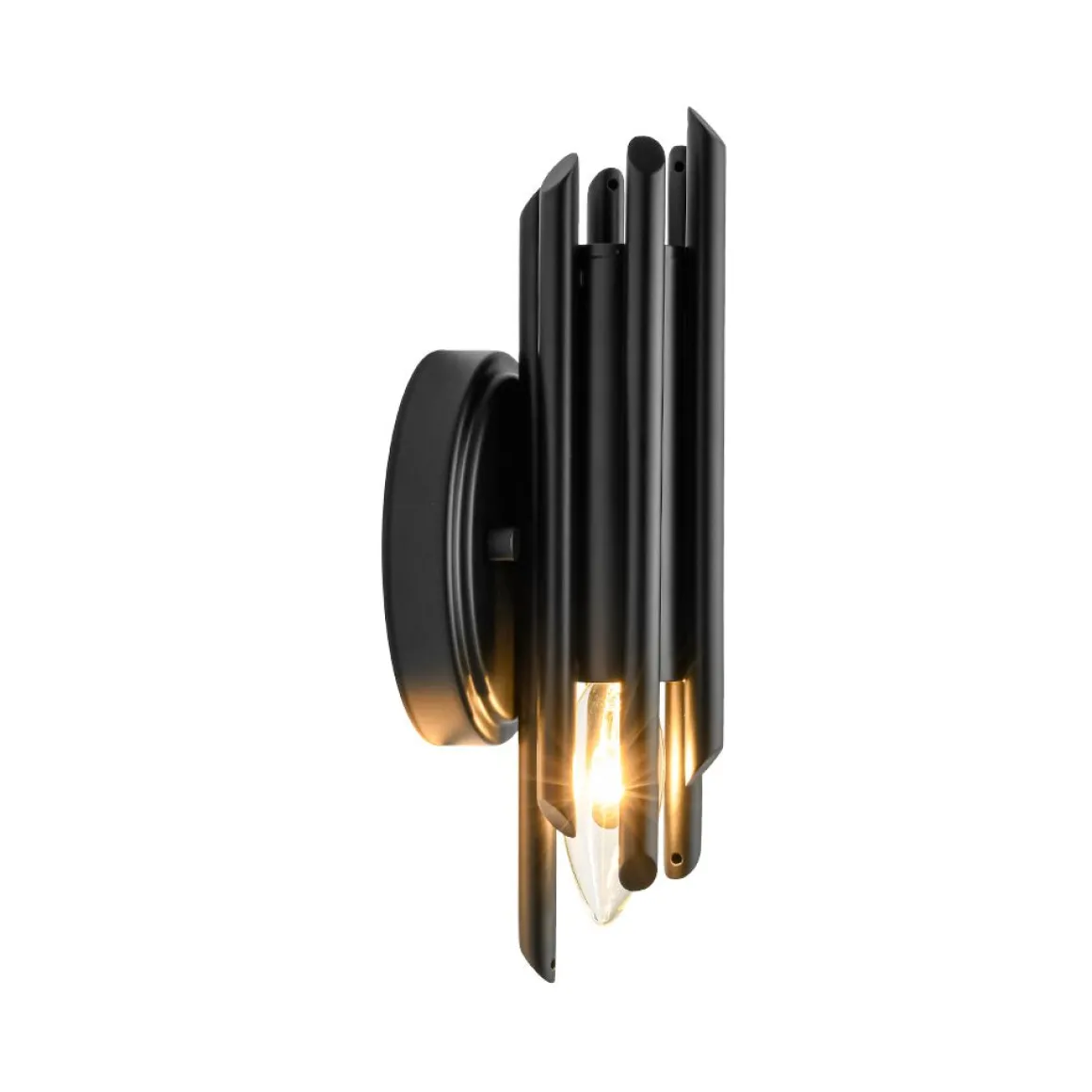 Modern Orchestral Style Trendy Cluster Tube Wall Sconce
