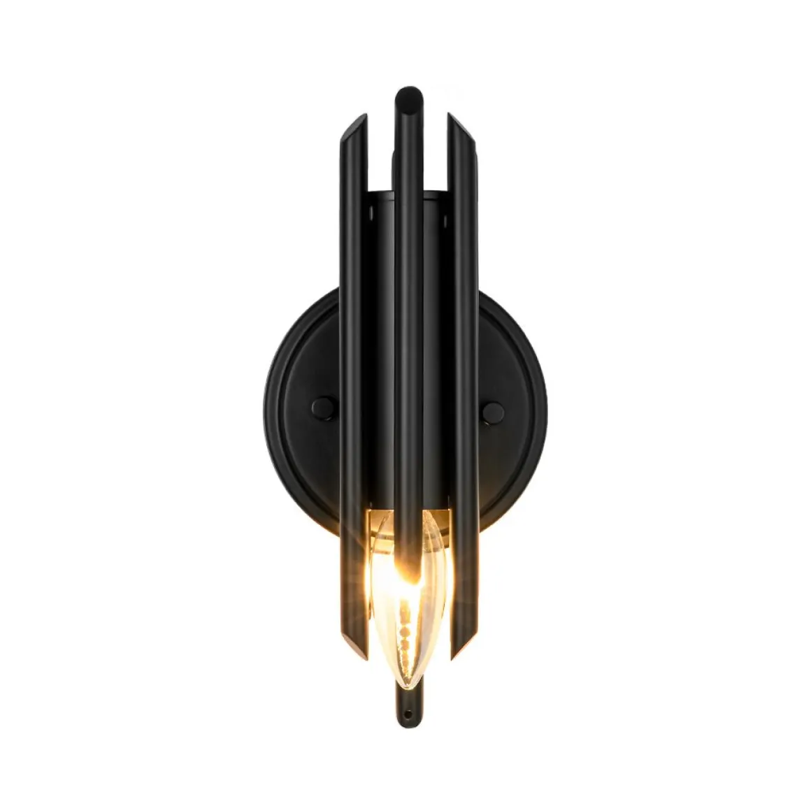 Modern Orchestral Style Trendy Cluster Tube Wall Sconce