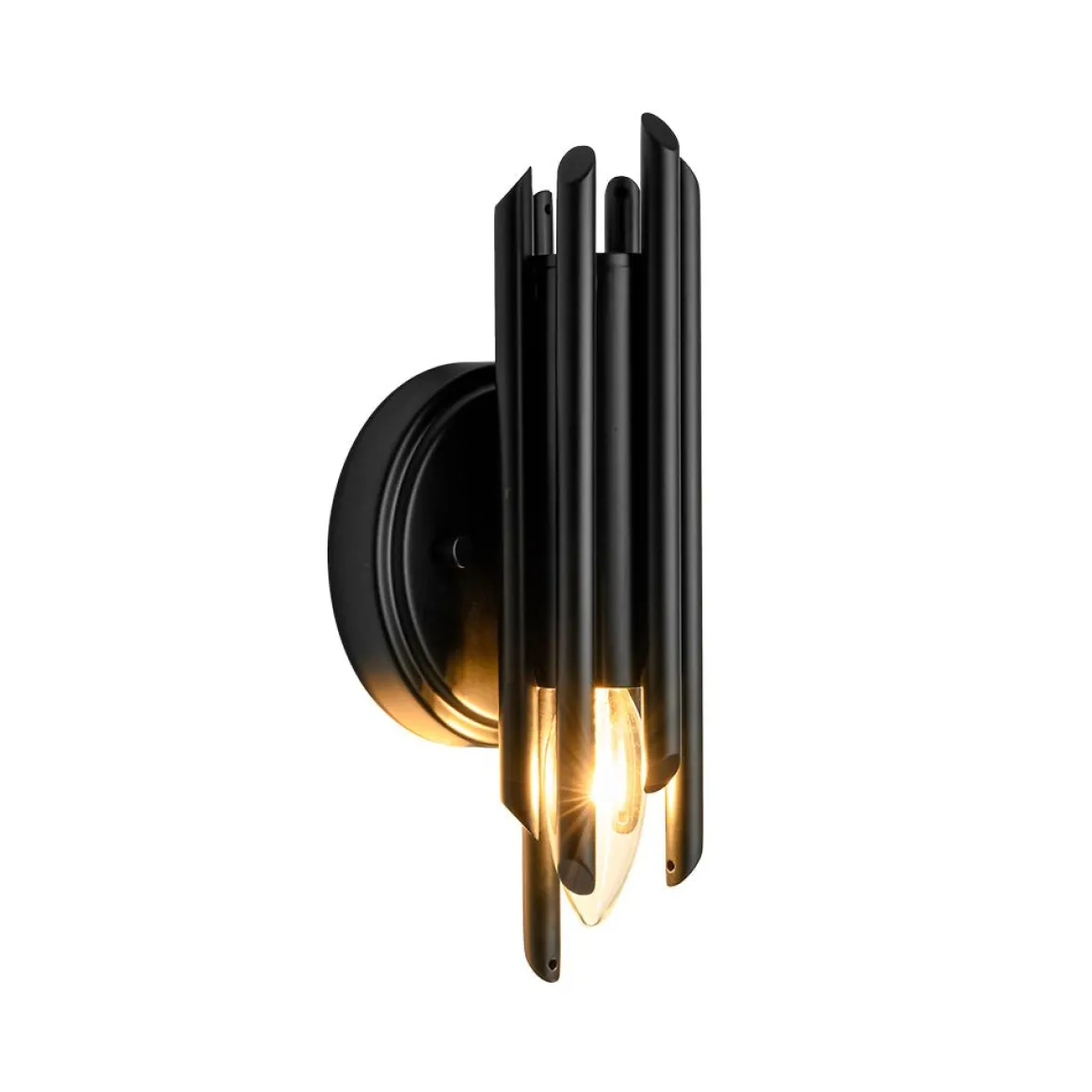 Modern Orchestral Style Trendy Cluster Tube Wall Sconce